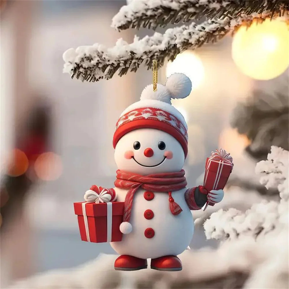 Frosty Fun Christmas Ornament