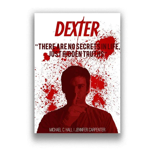 Dexter TV Show Canvas Poster