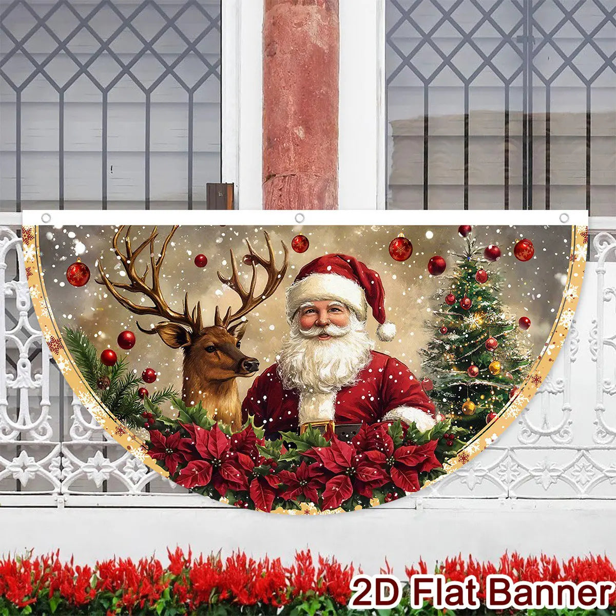 Merry Fan Christmas Banner