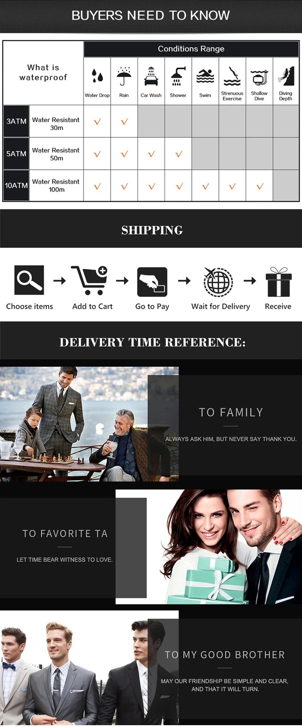 POEDAGAR Luxury Men's Stainless Steel Sport Watch