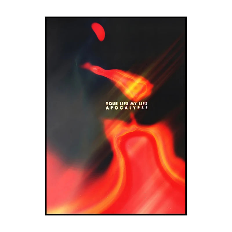 Vintage Abstract Canvas Wall Art Poster