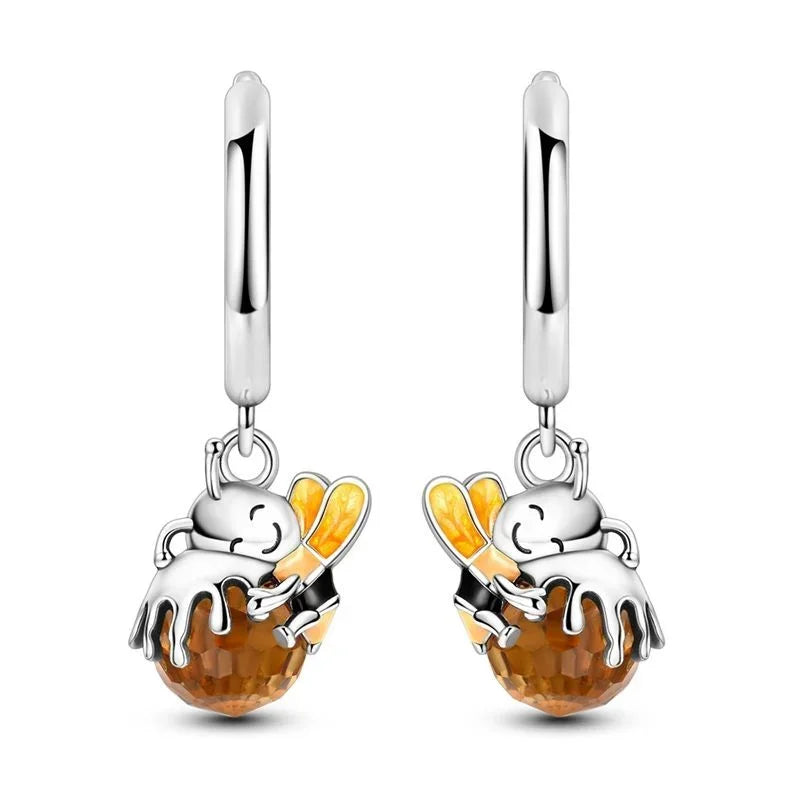 Radiant Heart Sterling Silver Earrings