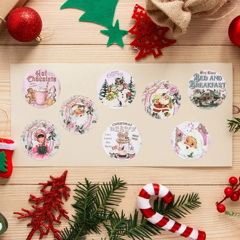 500Pcs Christmas Stickers Set
