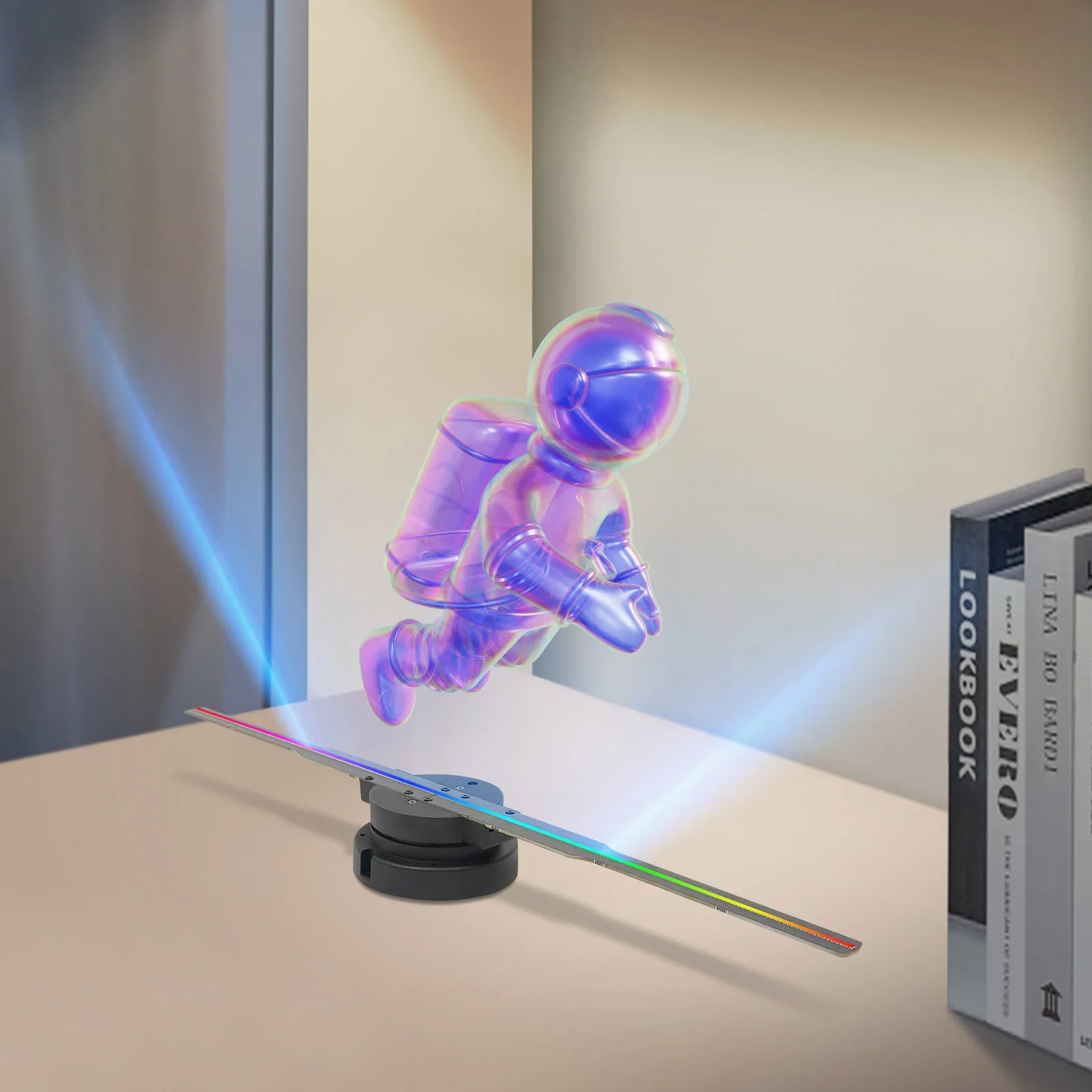 16.3" 3D Hologram Display Fan with WiFi