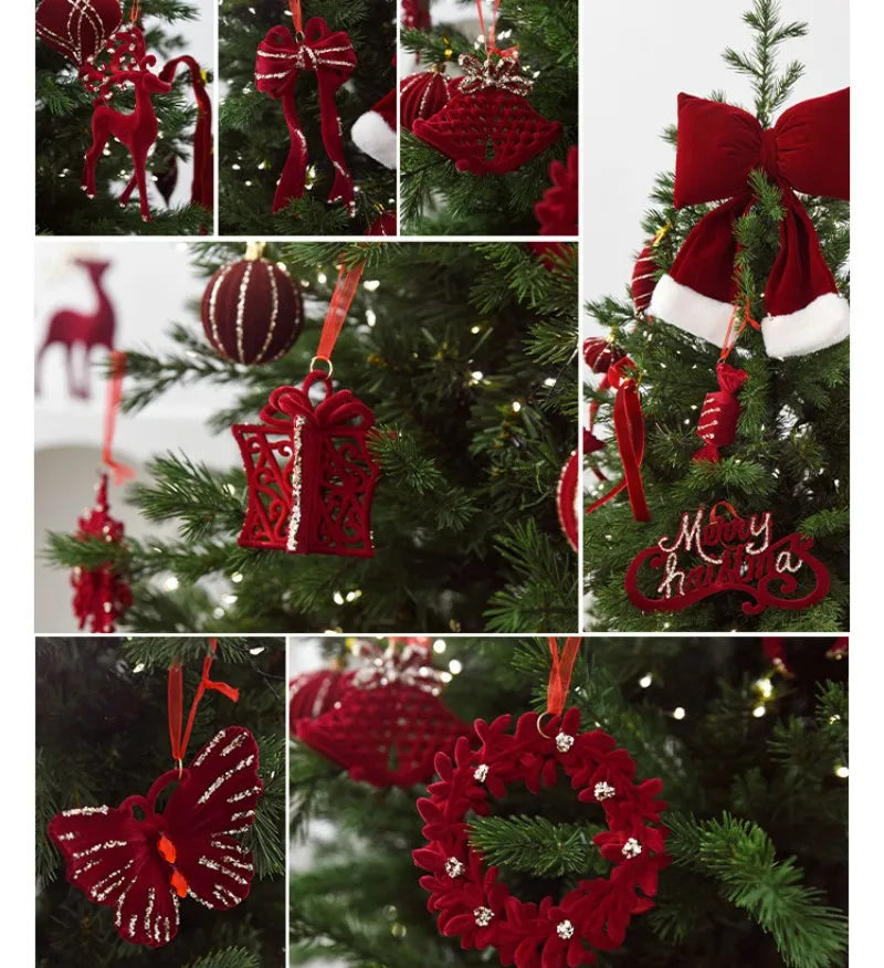 Festive Red Charm Collection