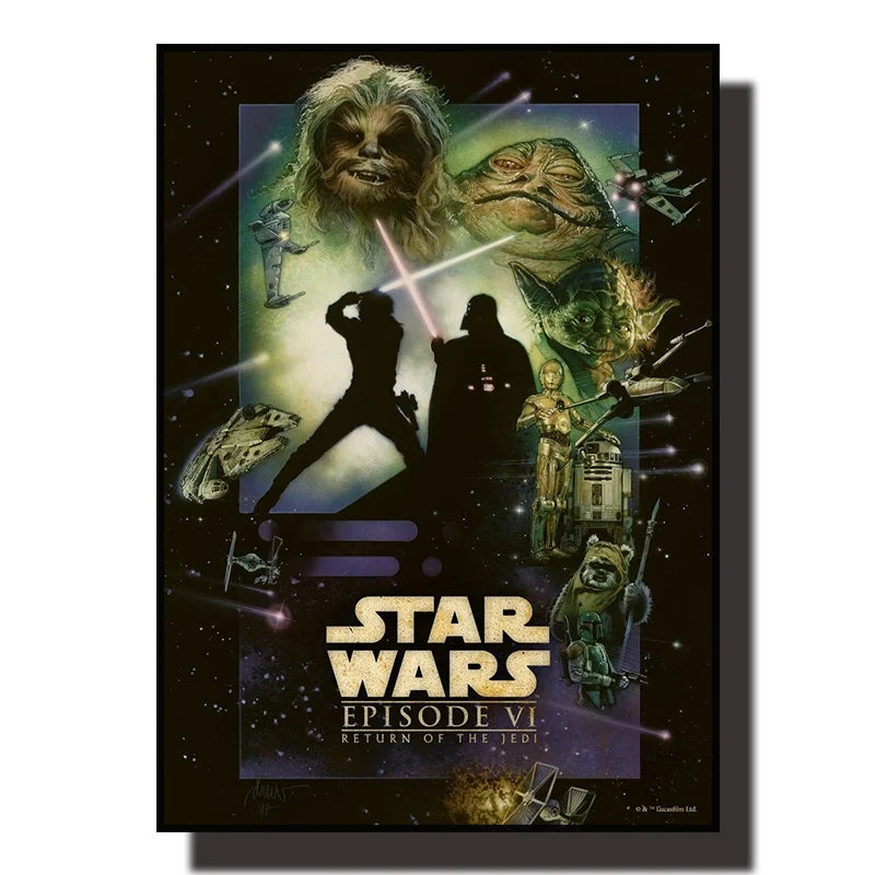 Star Wars Canvas Wall Art Poster