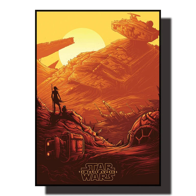 Star Wars Canvas Wall Art Poster