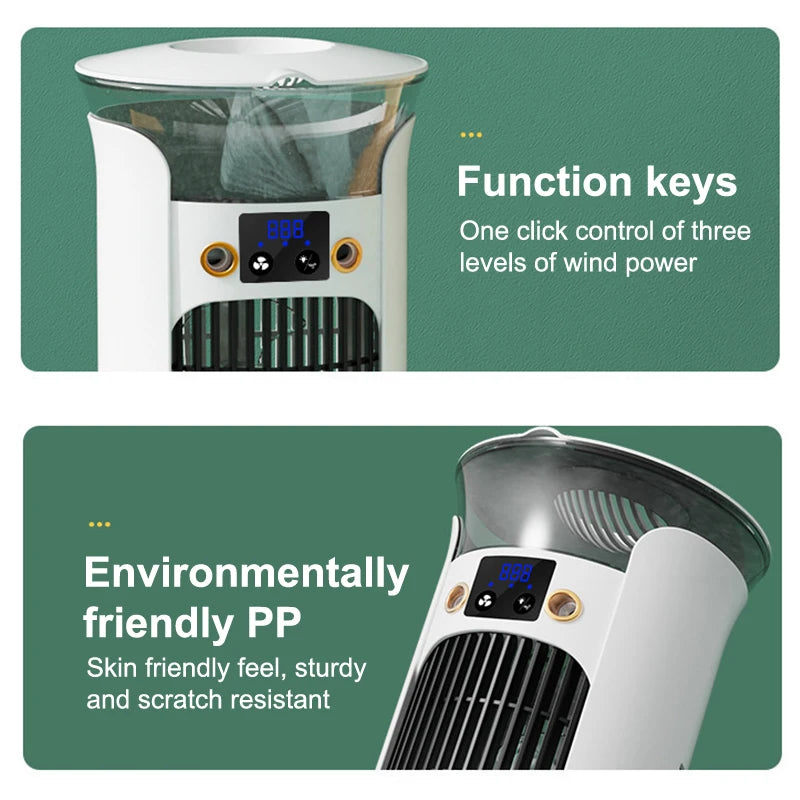 Portable USB Liquid Air Cooler & Humidifier