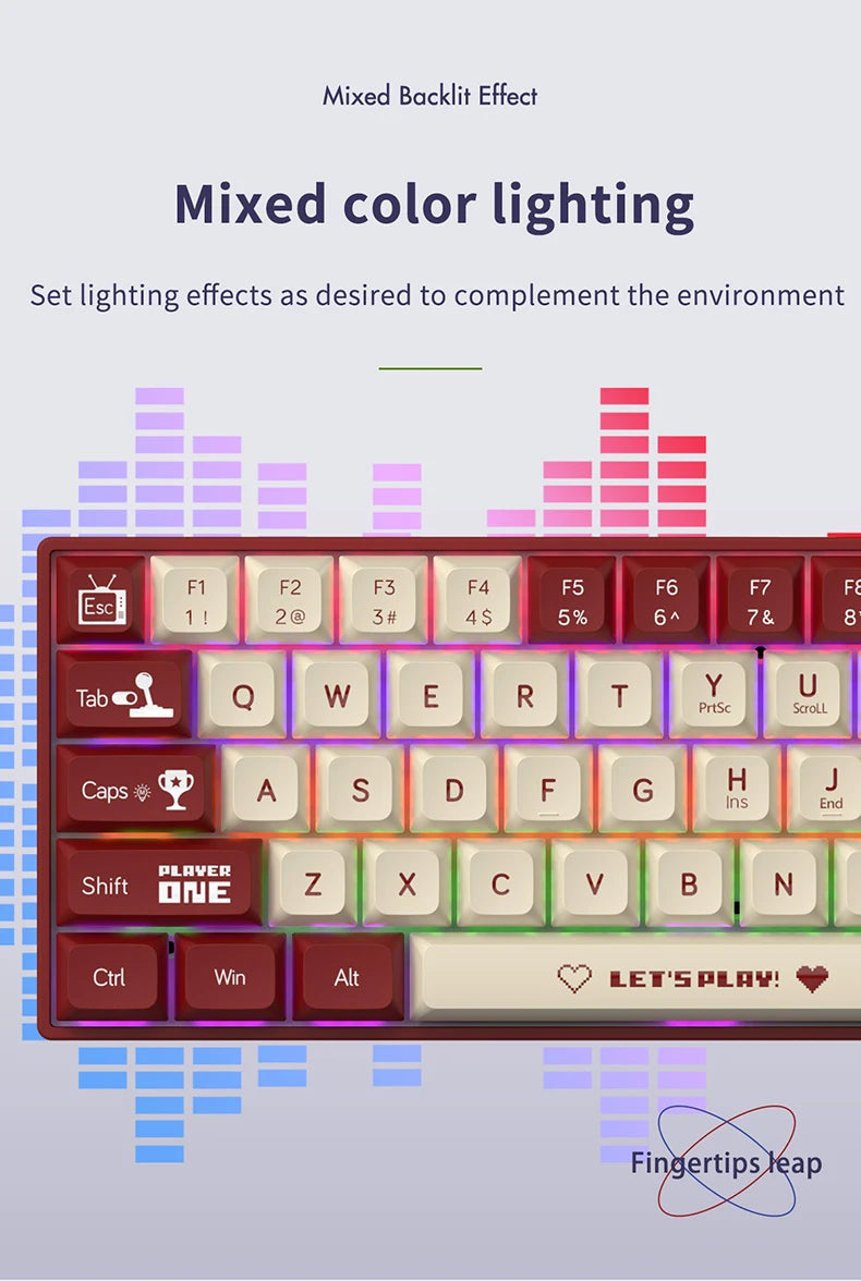 AJAZZ AK680 – Compact Pro Gaming Keyboard