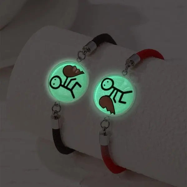 Luminous Sun & Moon Couple Bracelets