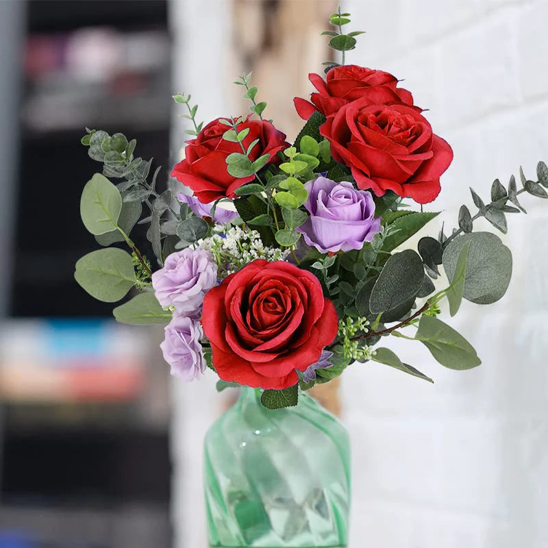 Elegant Silk Rose Bouquet