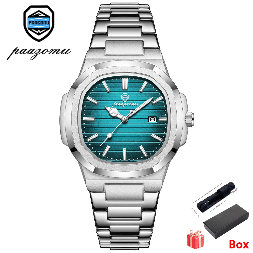 POEDAGAR Luxury Men's Quartz Watch