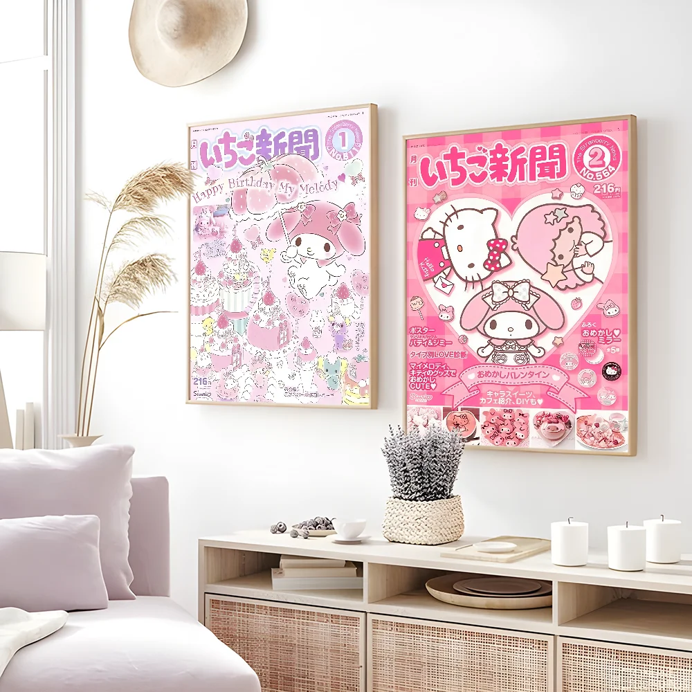 Cute Sanrio Wall Poster
