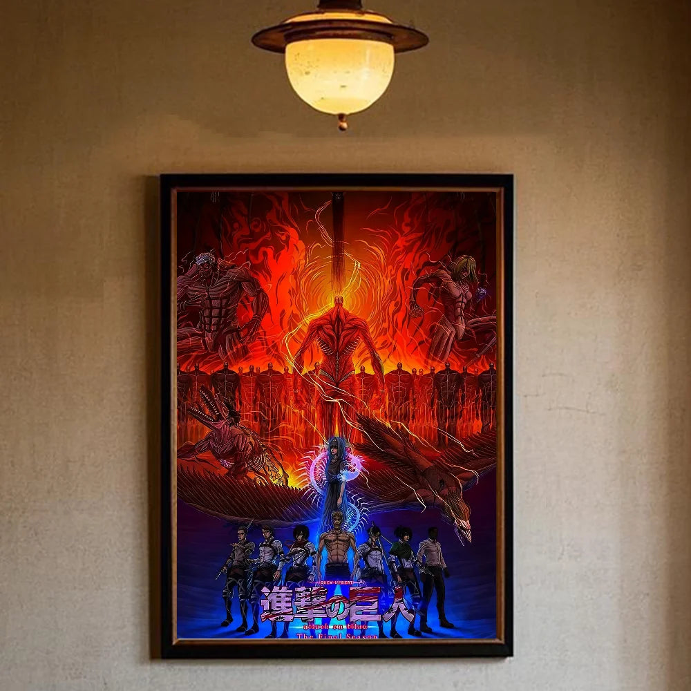 Attack on Titan Wall Poster