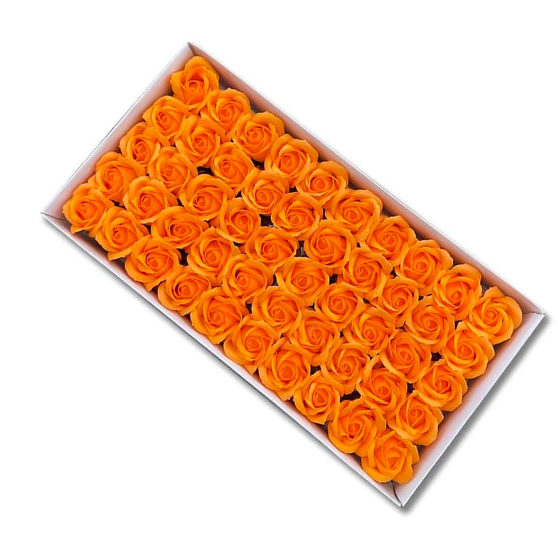 50pcs Artificial Rose Heads
