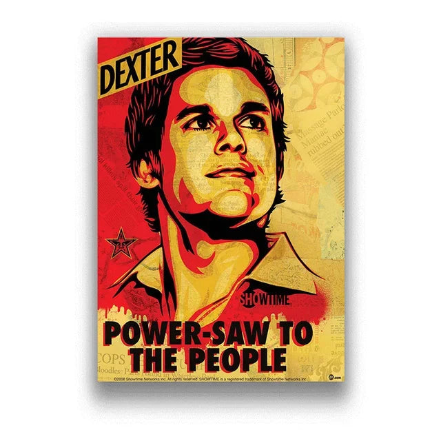 Dexter TV Show Canvas Poster