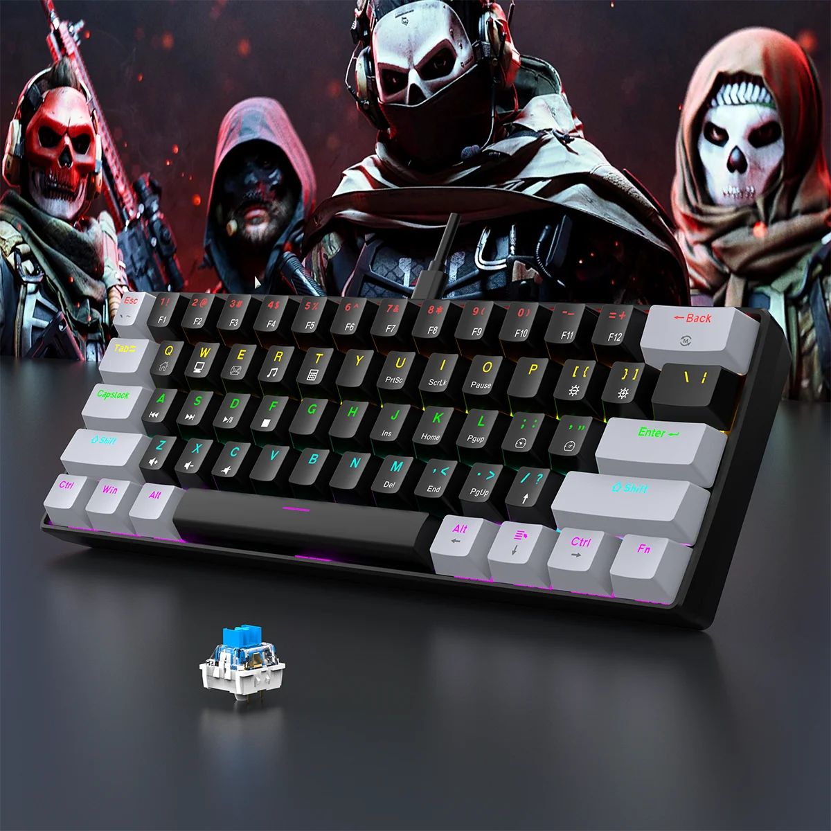 RGB Mini Mechanical Gaming Keyboard