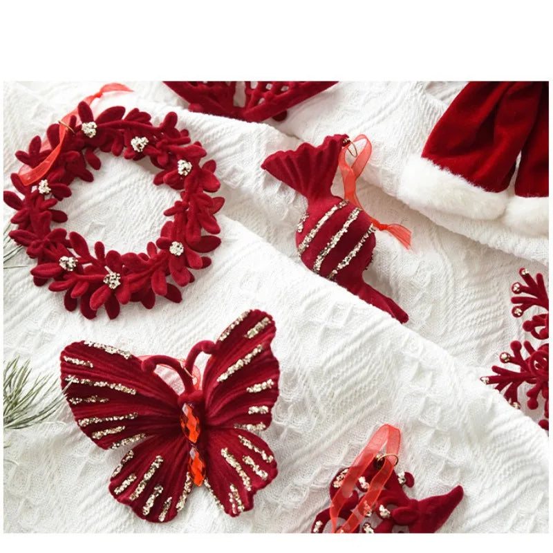 Festive Red Charm Collection