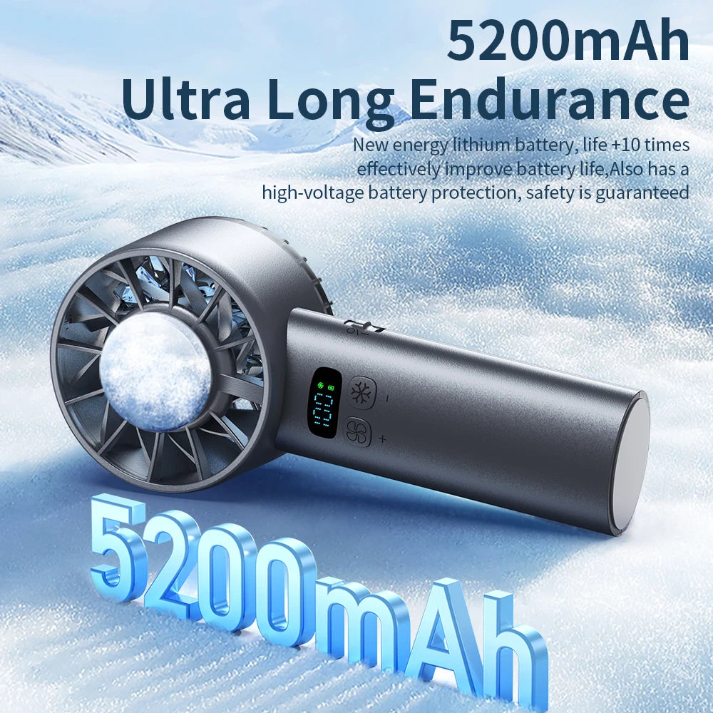 5200mAh Handheld Mini Fan