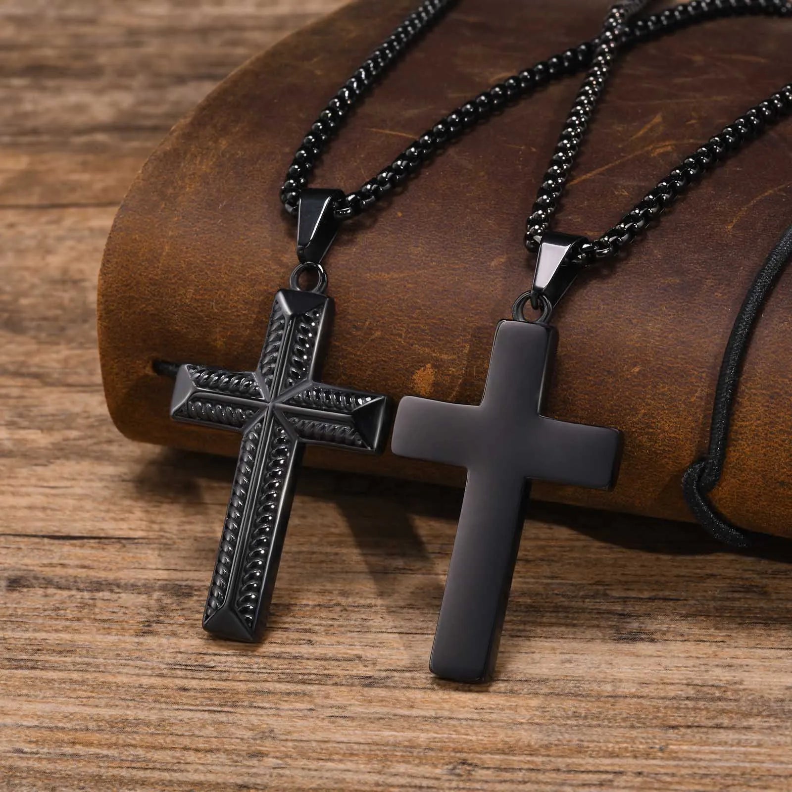 SteelFaith Cross Necklace