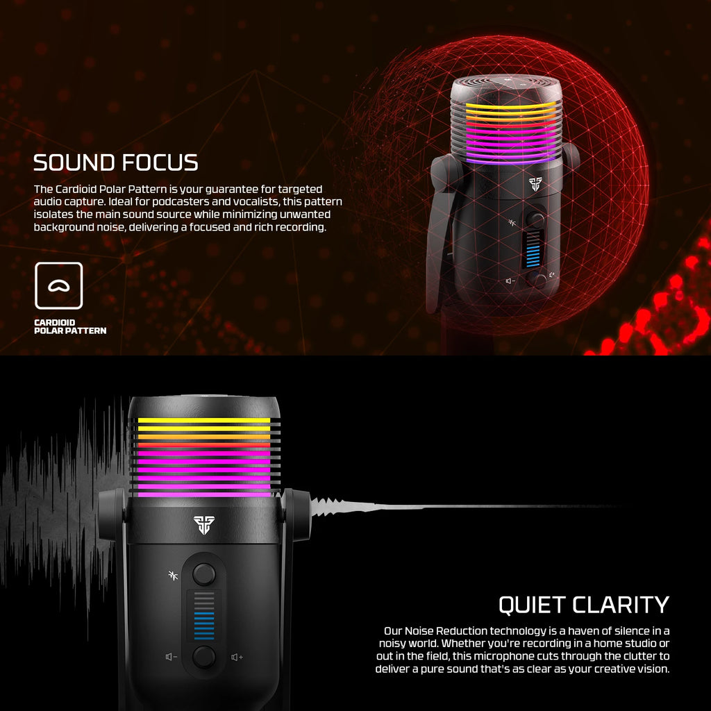 FANTECH Leviosa Max MCX03 RGB Gaming Microphone