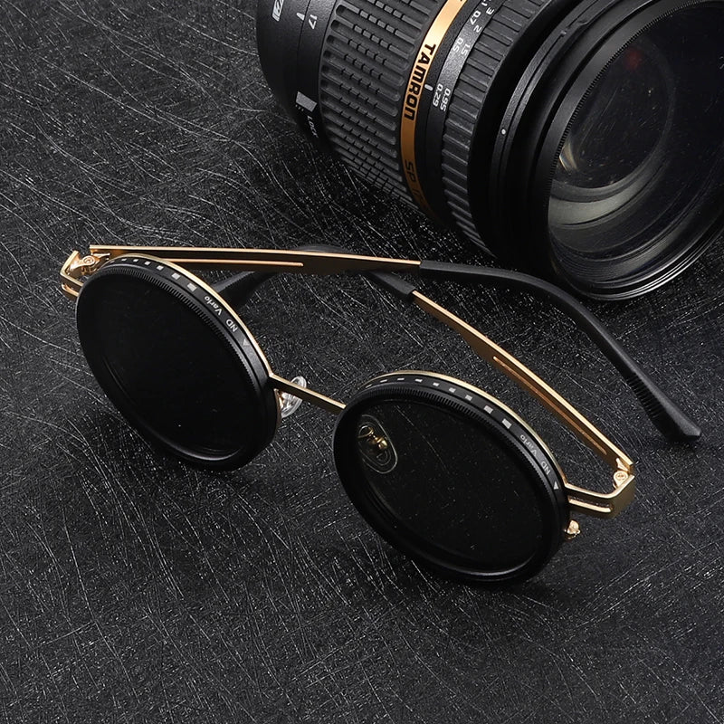 Rotatable Color-Adjustable Sunglasses