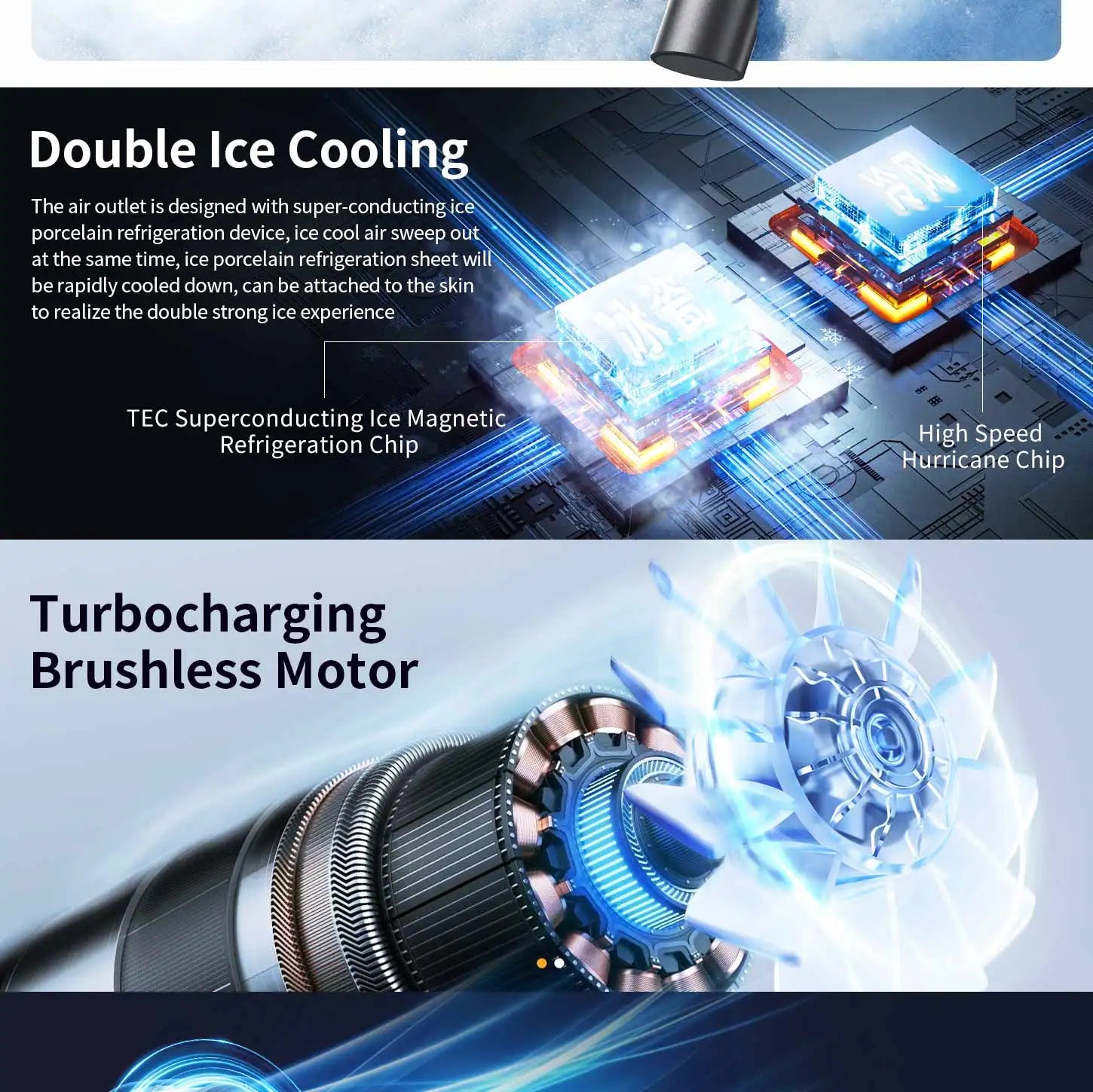 5200mAh Handheld Mini Fan