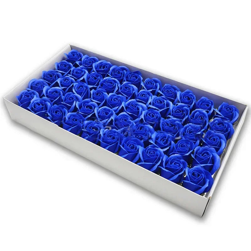 50pcs Artificial Rose Heads