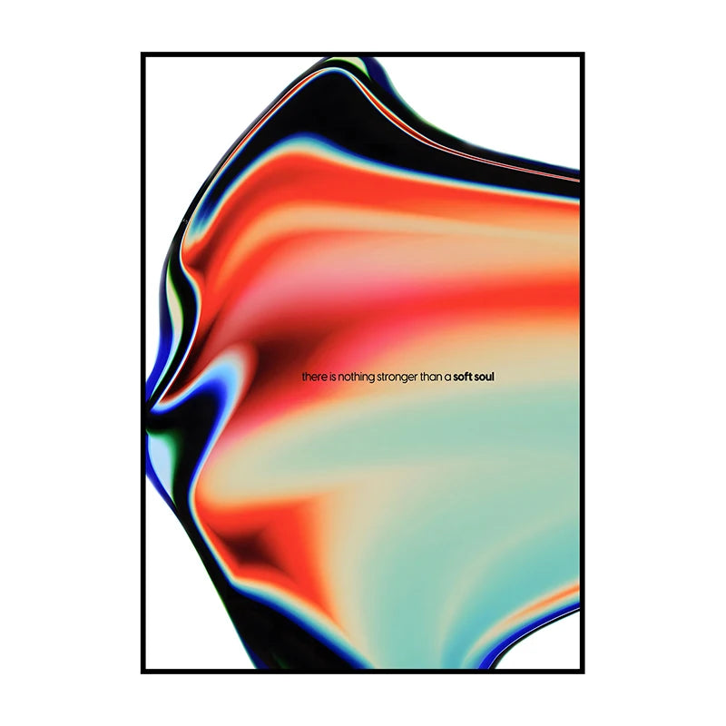 Vintage Abstract Canvas Wall Art Poster