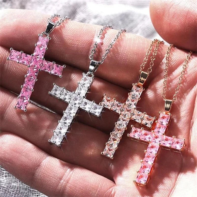 Diamond Cross Neckless