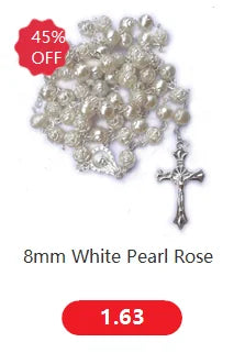 St. Benedict Cross Rosary Necklace