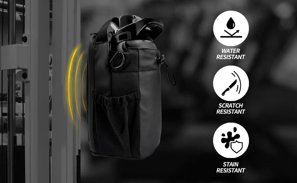 Magnetic Gym Water Bottle & Phone Storage Bag