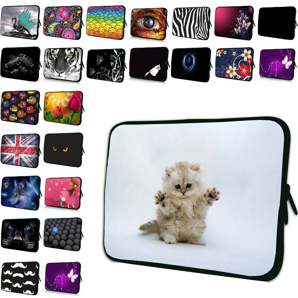 Chromebook Neoprene Cover Case Laptop 11.6/14/16 Ntebook Bag For Macbook Air 13 M4 15 Lenovo Legion Go 15.6 Funda Computer Pouch