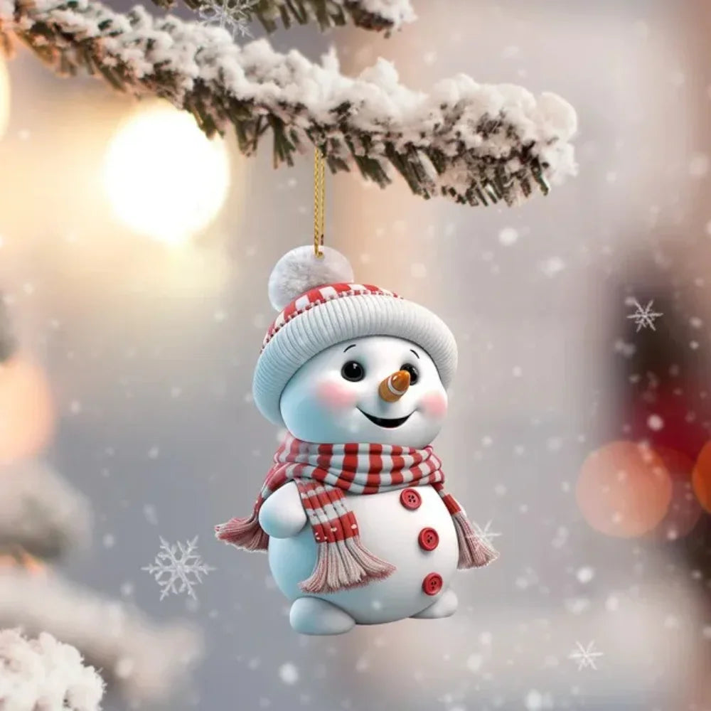 Frosty Fun Christmas Ornament