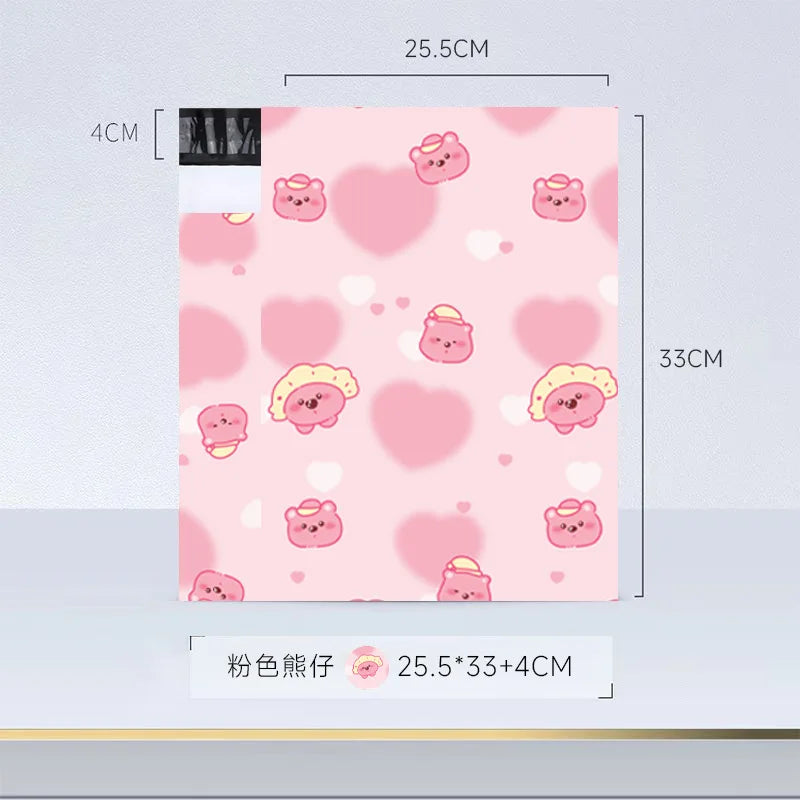 10PCS Printed Poly Mailer Bags (10×13")