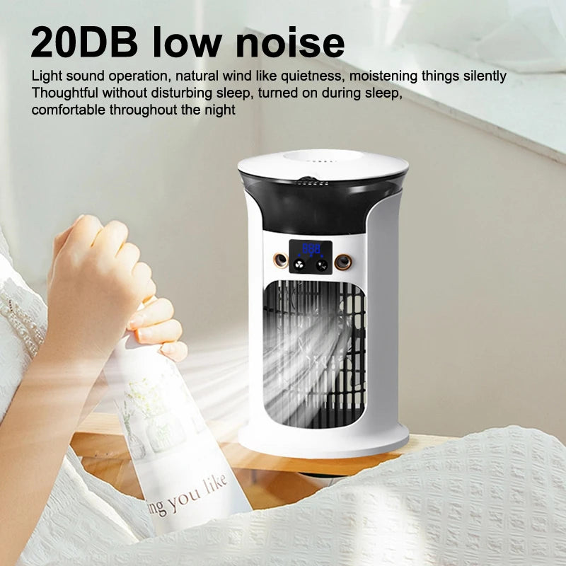 Portable USB Liquid Air Cooler & Humidifier