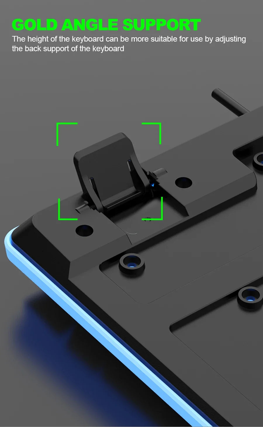 GTX350 LED Gaming Keyboard & Mouse Combo