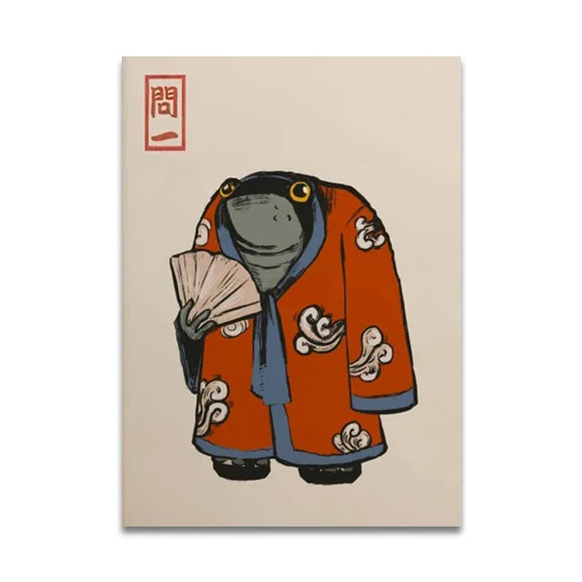 Japanese Vintage Music Canvas Wall Art