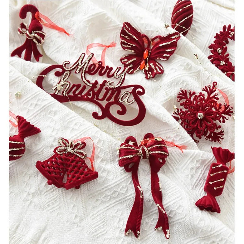 Festive Red Charm Collection