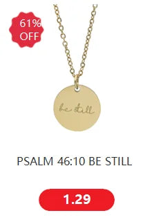 St. Benedict Cross Rosary Necklace