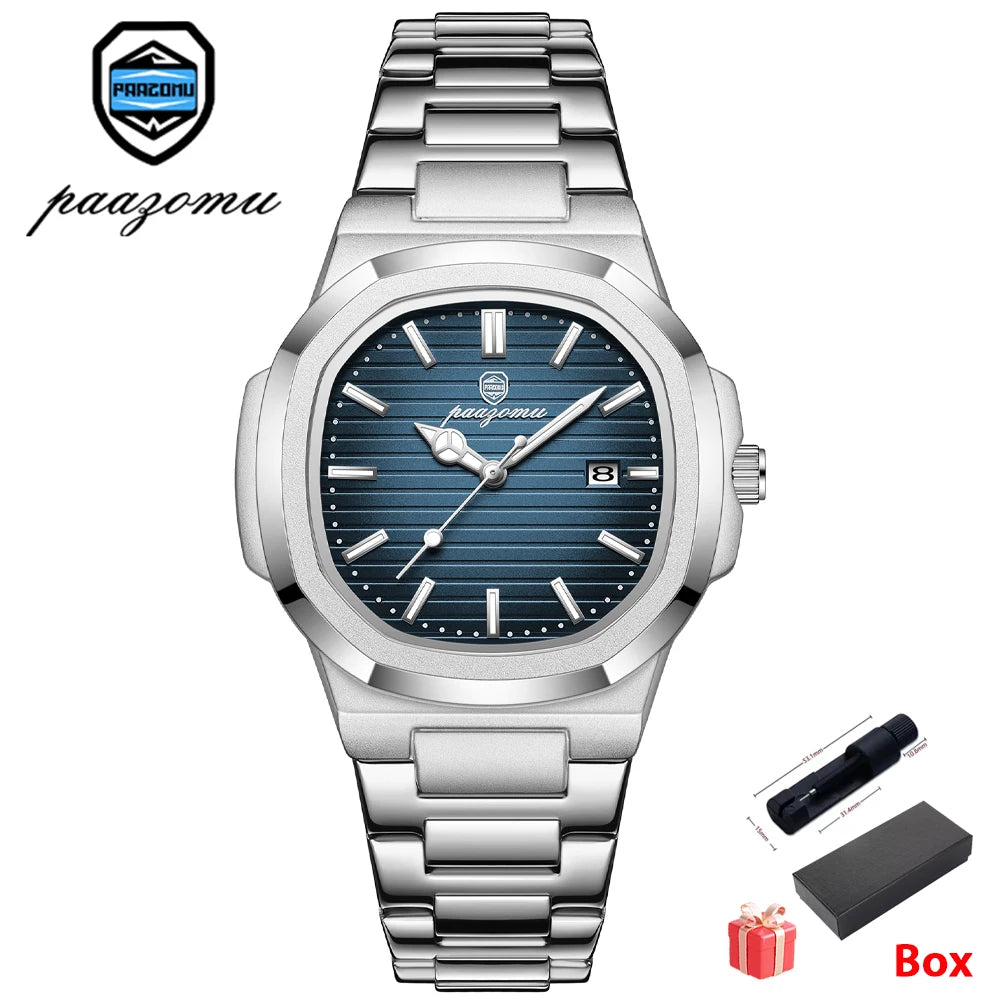 POEDAGAR Luxury Men's Quartz Watch