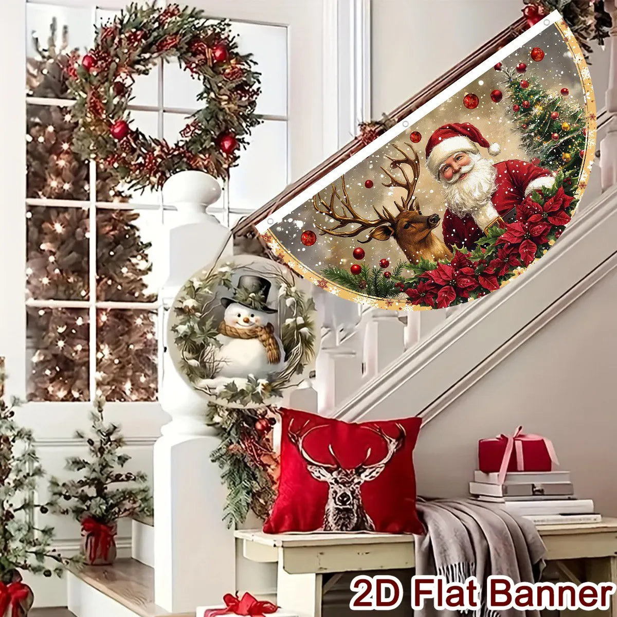 Merry Fan Christmas Banner