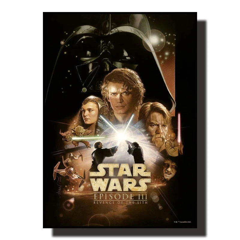 Star Wars Canvas Wall Art Poster