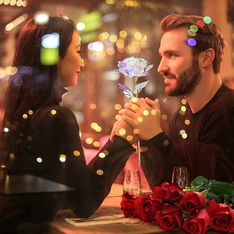 24K Gold Foil Rose – Eternal Valentine’s Gift