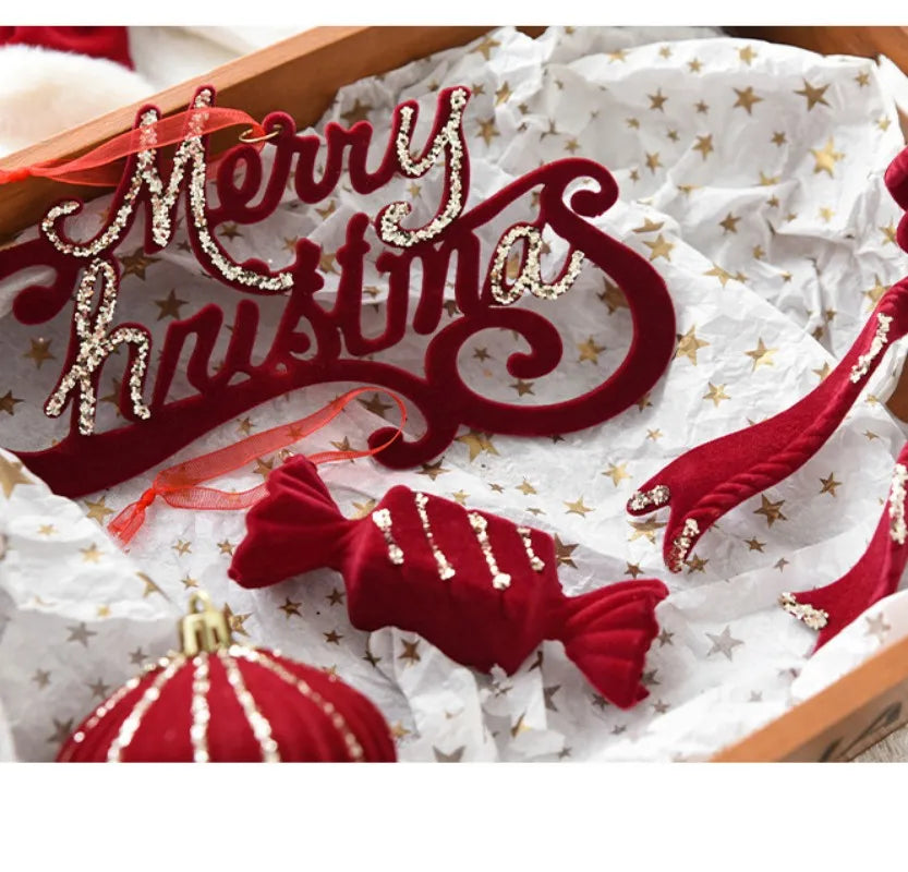 Festive Red Charm Collection