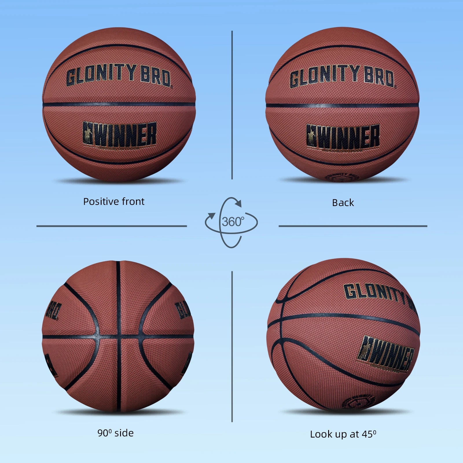 PU Leather Indoor & Outdoor Basketball