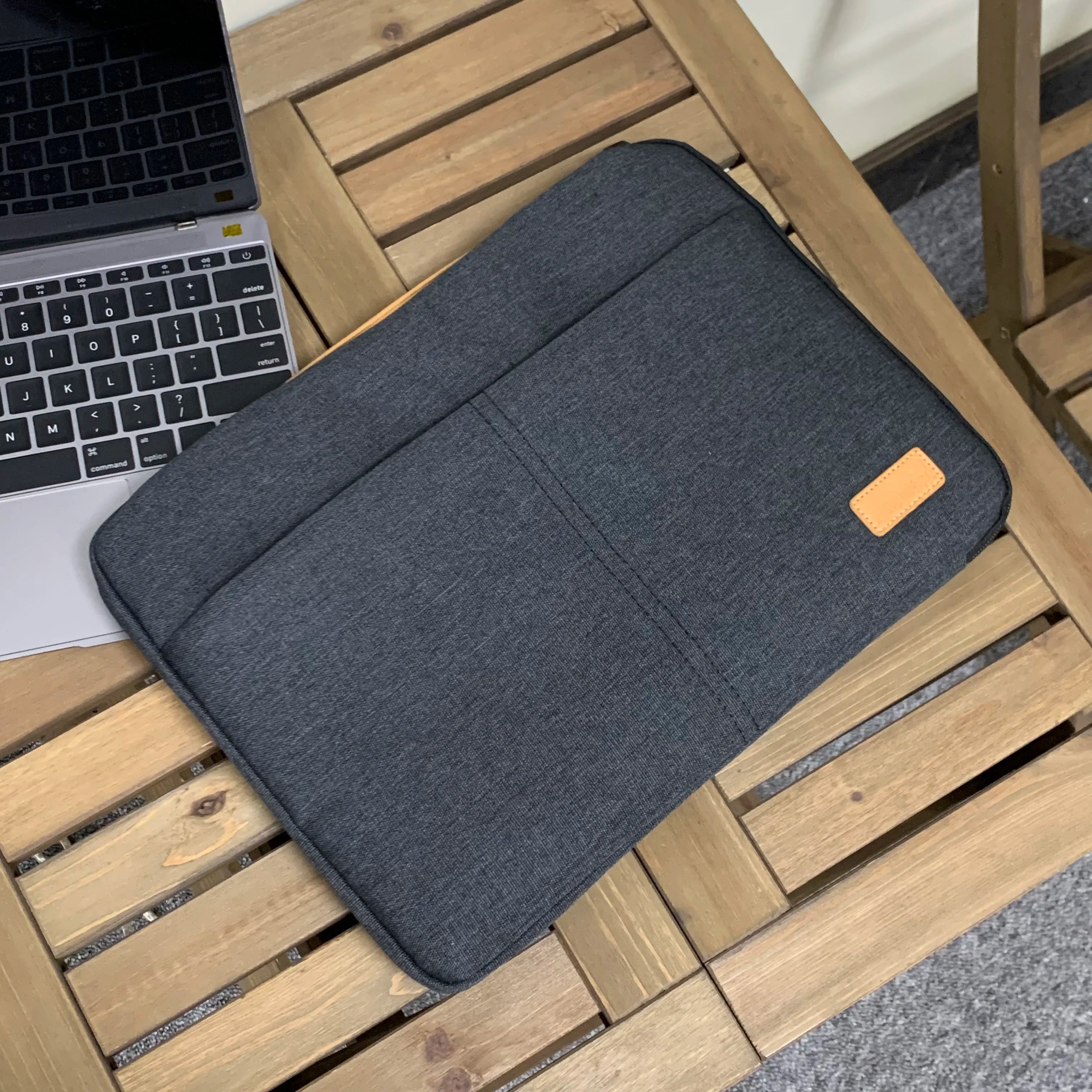 Protective Laptop Sleeve Case for 13.3 14 15.6 16 Inch New MacBook Pro M3 Max M2 M1 Slim Carrying Laptop Bag Men Women