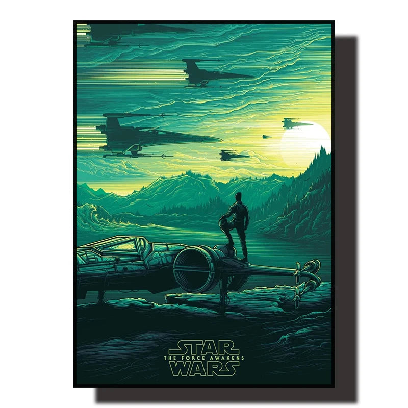 Star Wars Canvas Wall Art Poster