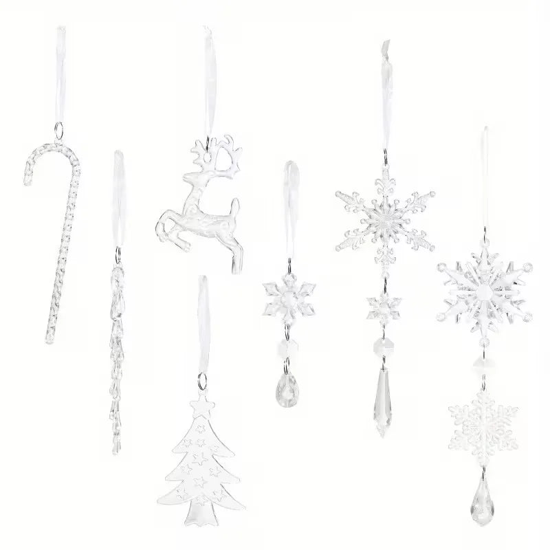 Snowfall Magic Tree Ornaments