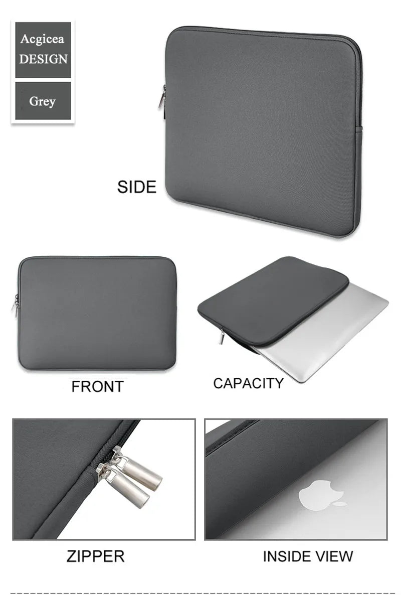 Portable Multi-Size Laptop Sleeve & Carry Bag